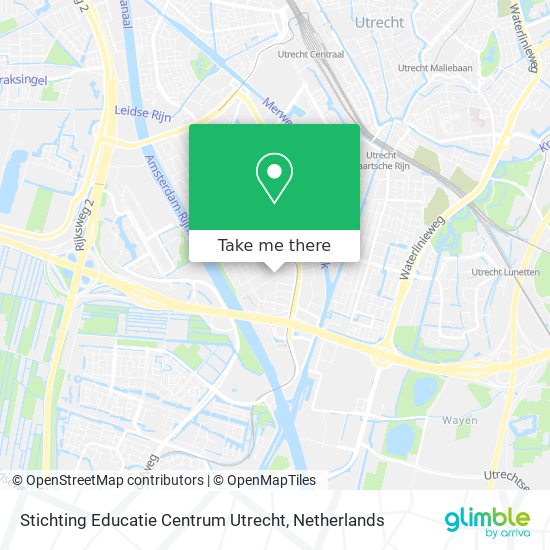 Stichting Educatie Centrum Utrecht Karte