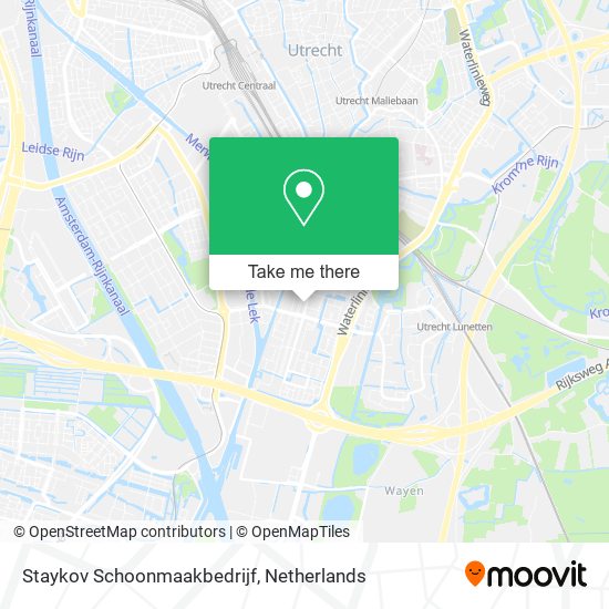 Staykov Schoonmaakbedrijf map