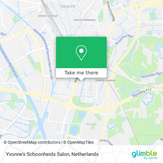 Yvonne's Schoonheids Salon map