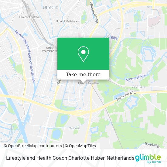 Lifestyle and Health Coach Charlotte Huber map