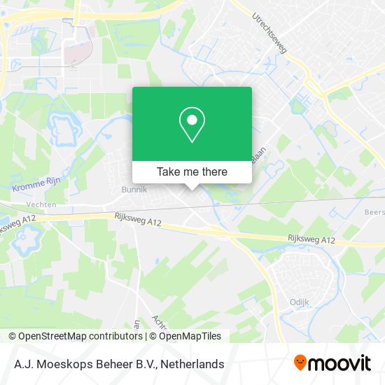 A.J. Moeskops Beheer B.V. map