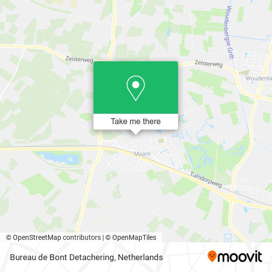 Bureau de Bont Detachering map