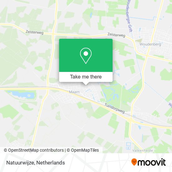 Natuurwijze map