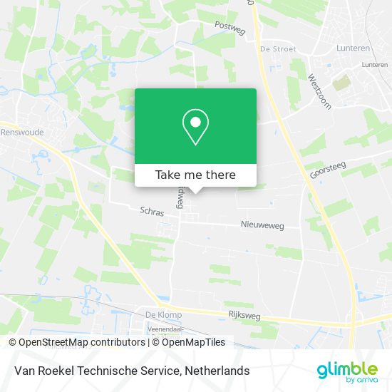 Van Roekel Technische Service Karte