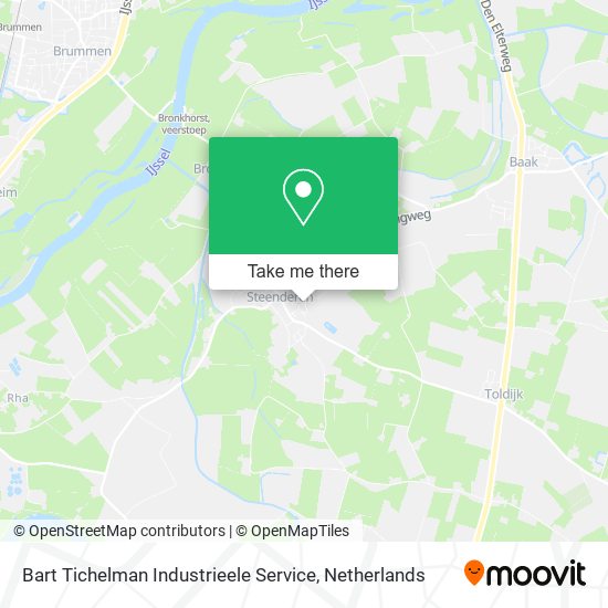 Bart Tichelman Industrieele Service map