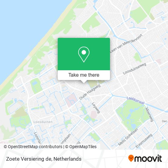 Zoete Versiering de map