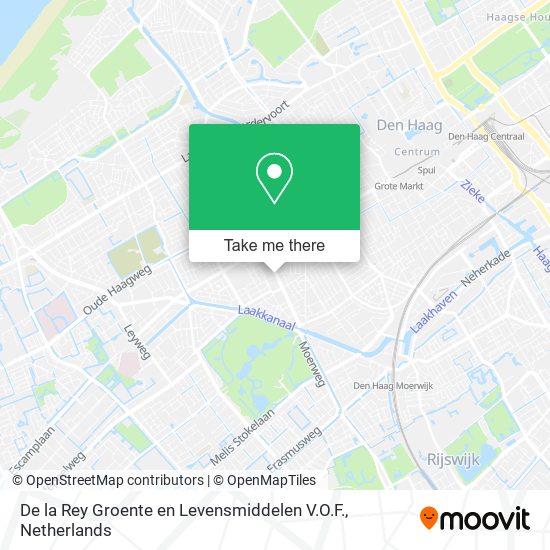 De la Rey Groente en Levensmiddelen V.O.F. map