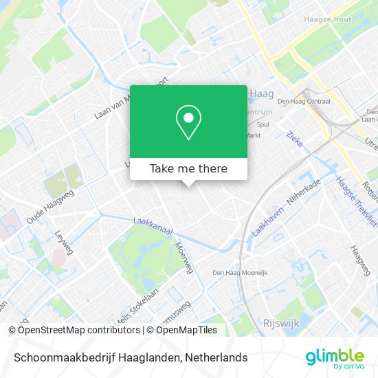 Schoonmaakbedrijf Haaglanden map