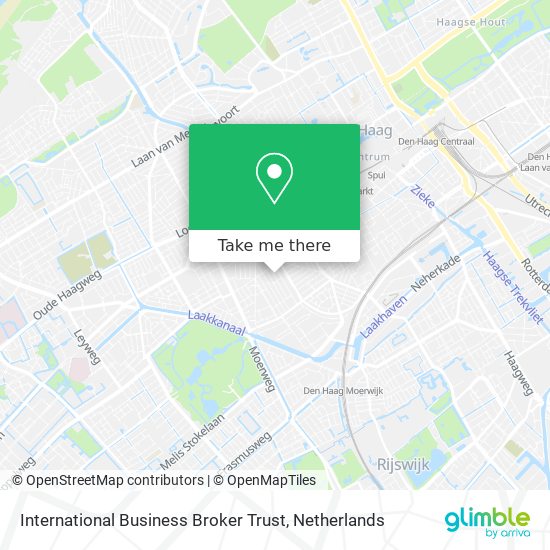 International Business Broker Trust map