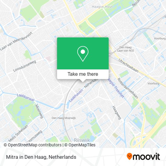 Mitra in Den Haag map