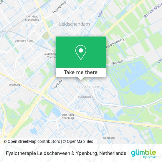 Fysiotherapie Leidschenveen & Ypenburg Karte