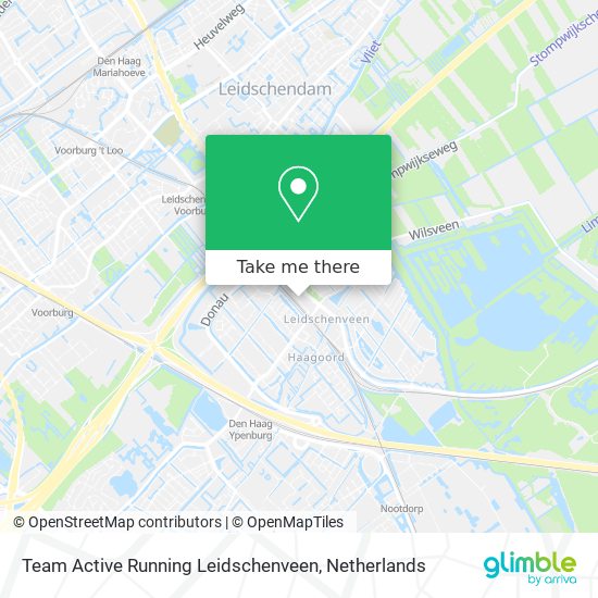 Team Active Running Leidschenveen map