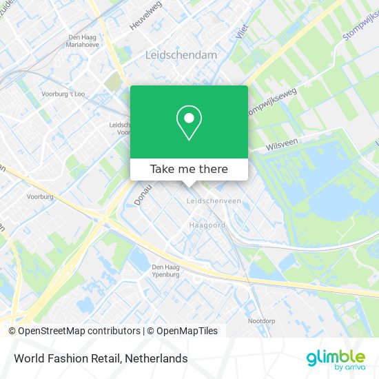 World Fashion Retail map