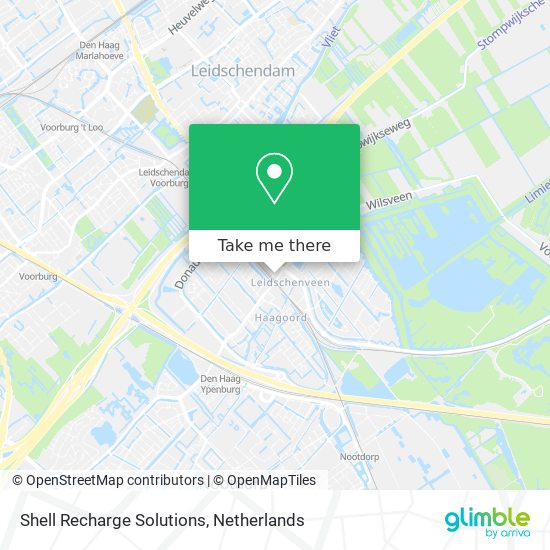 Shell Recharge Solutions map