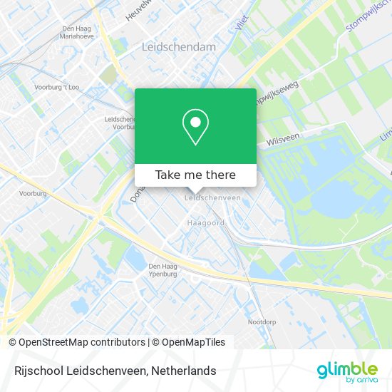 Rijschool Leidschenveen map