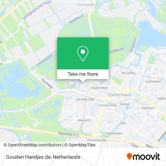 Gouden Handjes de map