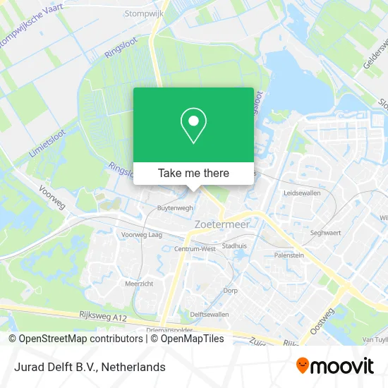 Jurad Delft B.V. map