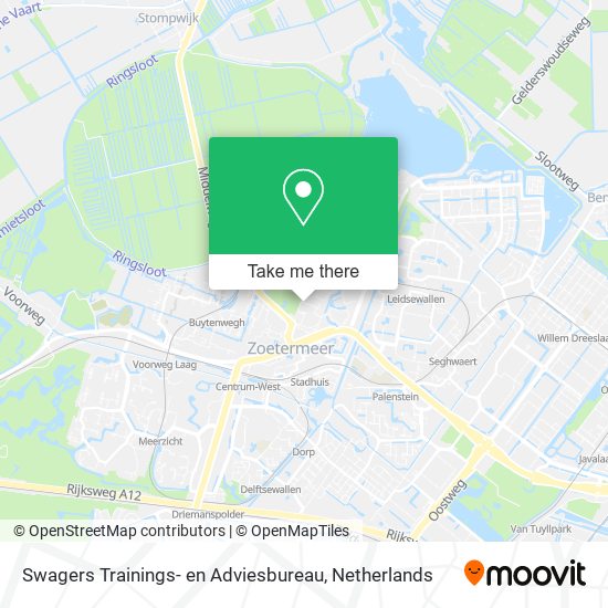 Swagers Trainings- en Adviesbureau map