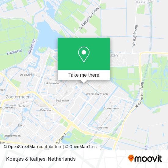 Koetjes & Kalfjes map