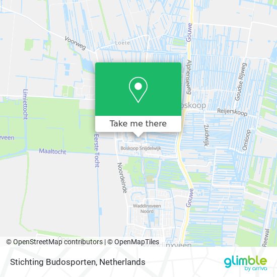 Stichting Budosporten map