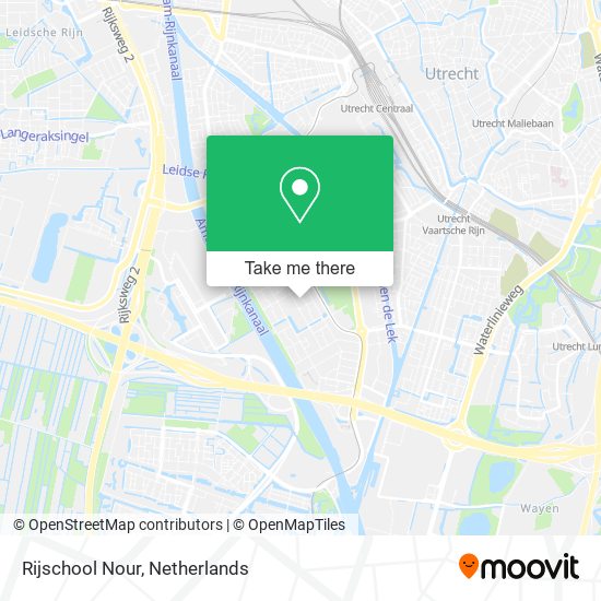 Rijschool Nour map