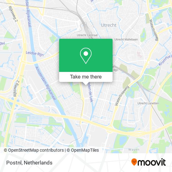 Postnl map