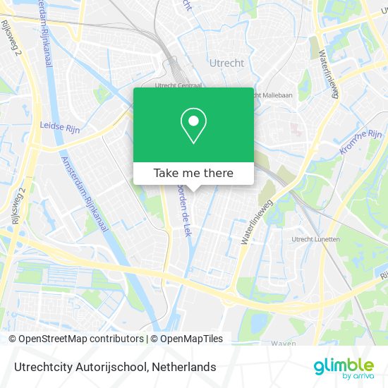 Utrechtcity Autorijschool map