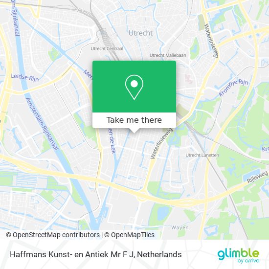 Haffmans Kunst- en Antiek Mr F J map