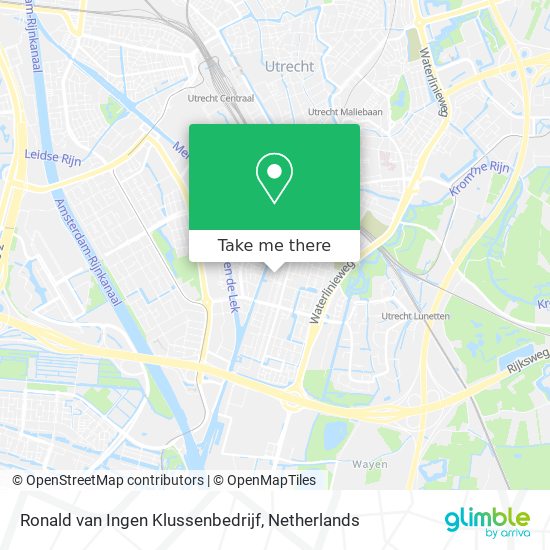 Ronald van Ingen Klussenbedrijf map