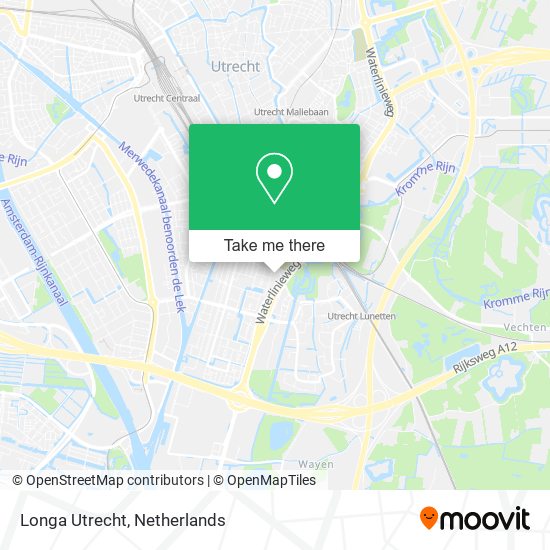 Longa Utrecht map
