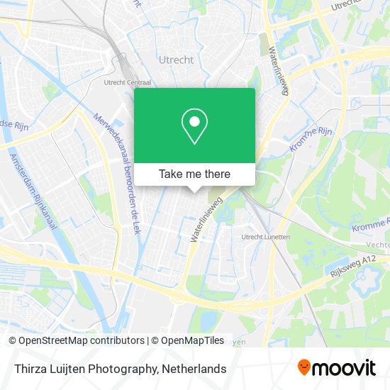 Thirza Luijten Photography map