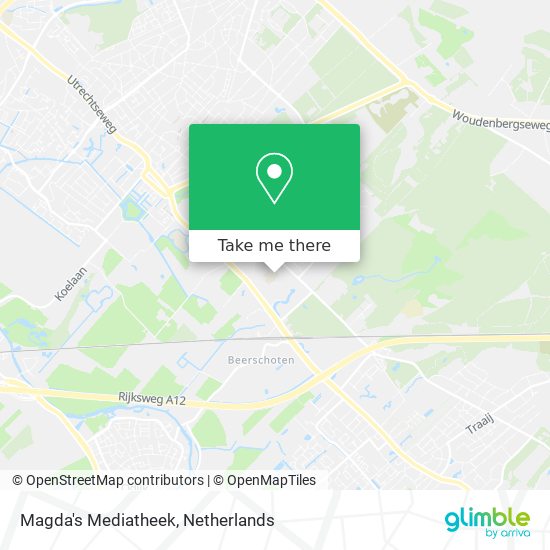 Magda's Mediatheek map