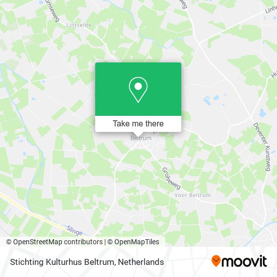 Stichting Kulturhus Beltrum map