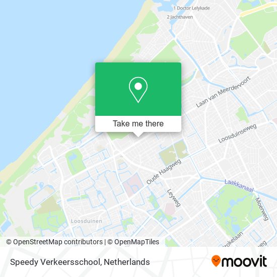 Speedy Verkeersschool map