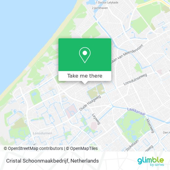 Cristal Schoonmaakbedrijf map