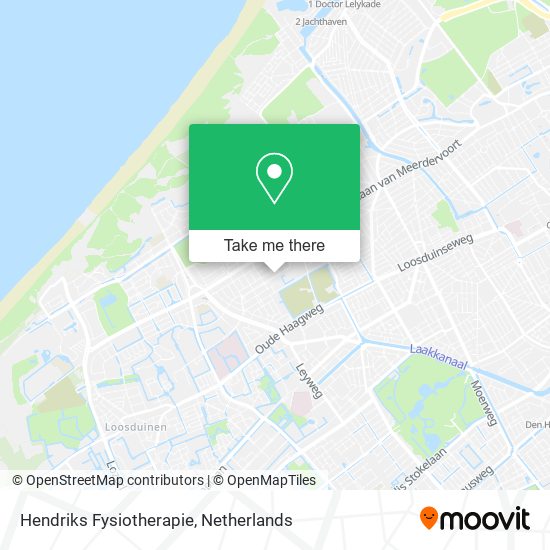 Hendriks Fysiotherapie map