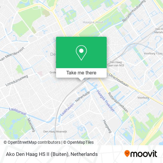 Ako Den Haag HS II (Buiten) map