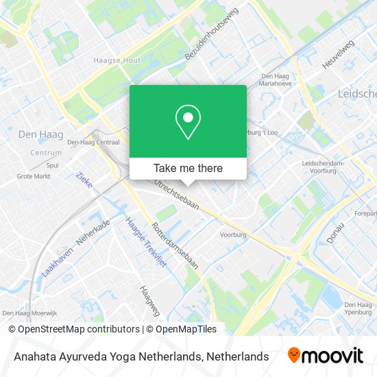 Anahata Ayurveda Yoga Netherlands map