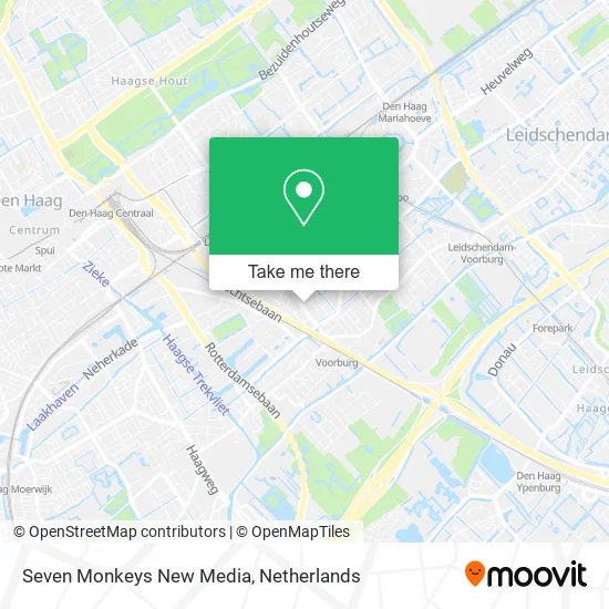 Seven Monkeys New Media map
