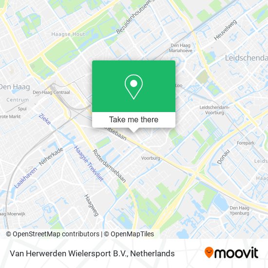Van Herwerden Wielersport B.V. map