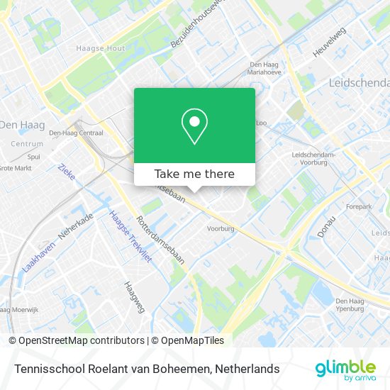 Tennisschool Roelant van Boheemen map