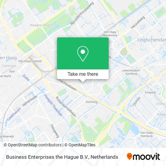 Business Enterprises the Hague B.V. map