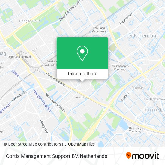 Cortis Management Support BV map