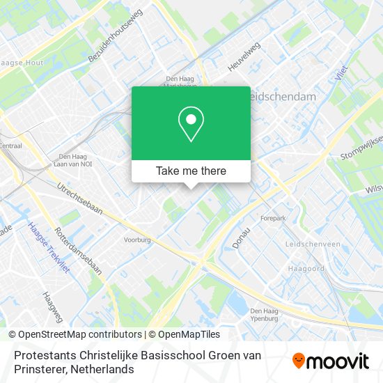 Protestants Christelijke Basisschool Groen van Prinsterer map