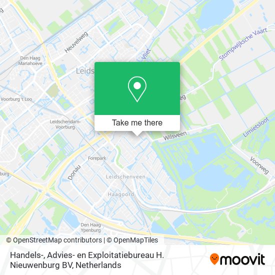 Handels-, Advies- en Exploitatiebureau H. Nieuwenburg BV map