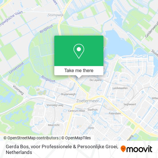 Gerda Bos, voor Professionele & Persoonlijke Groei map