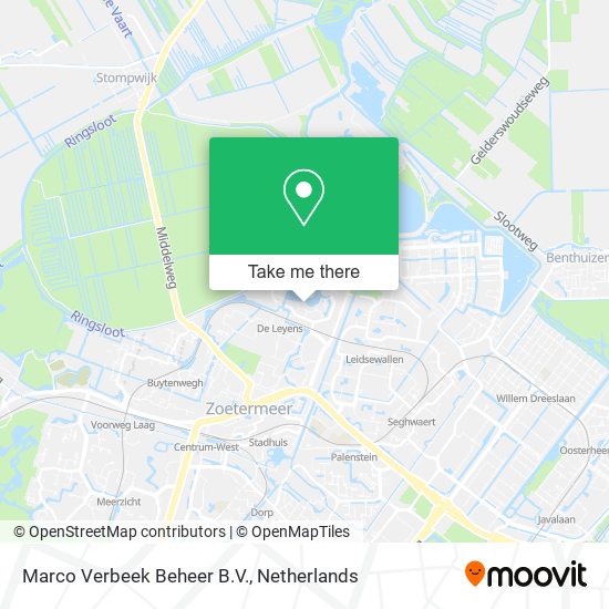 Marco Verbeek Beheer B.V. map