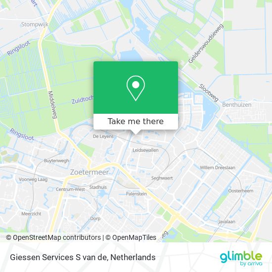 Giessen Services S van de Karte