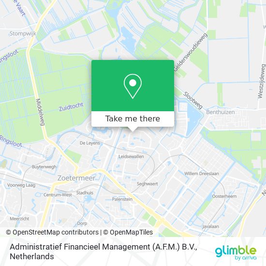 Administratief Financieel Management (A.F.M.) B.V. map