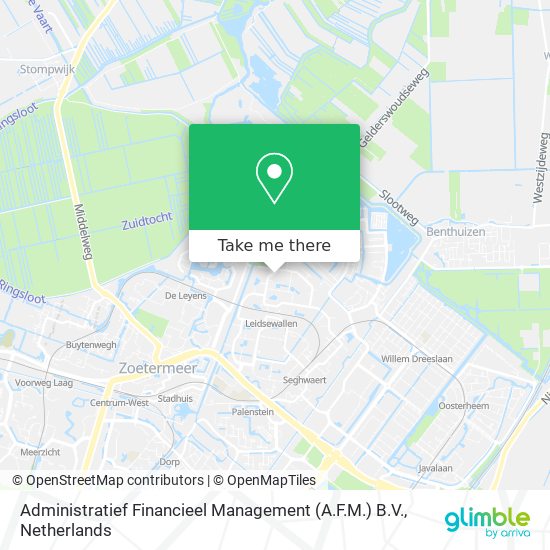 Administratief Financieel Management (A.F.M.) B.V. Karte